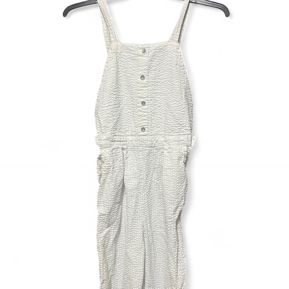 Roxy white Textured Jumpsuit
